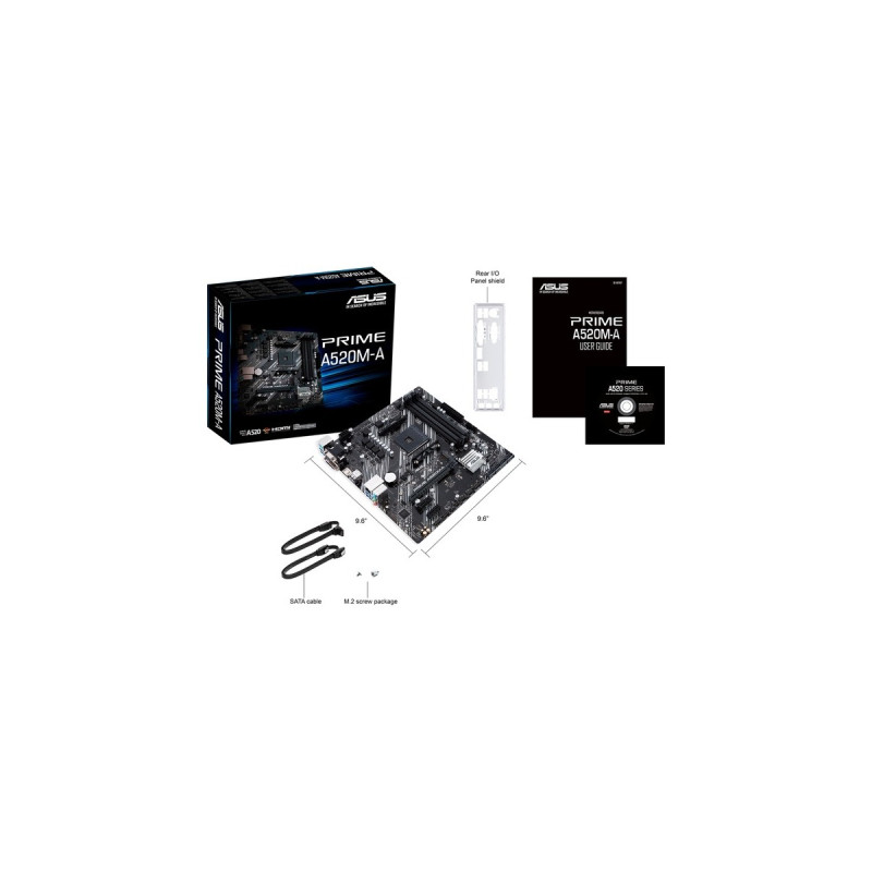 ASUS PRIME A520M-A II/CSM, Mainboard
