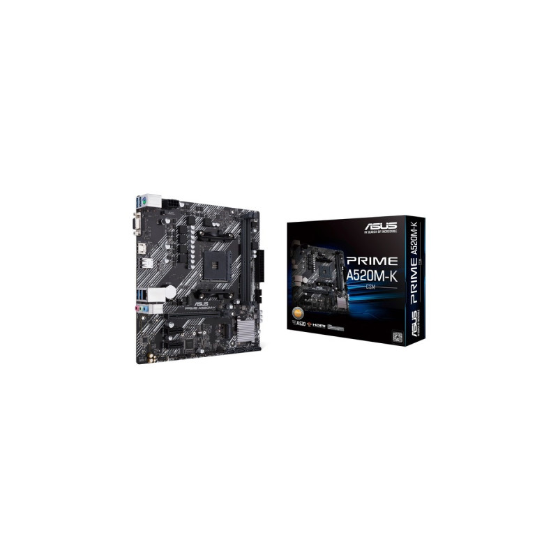 ASUS PRIME A520M-K, Mainboard