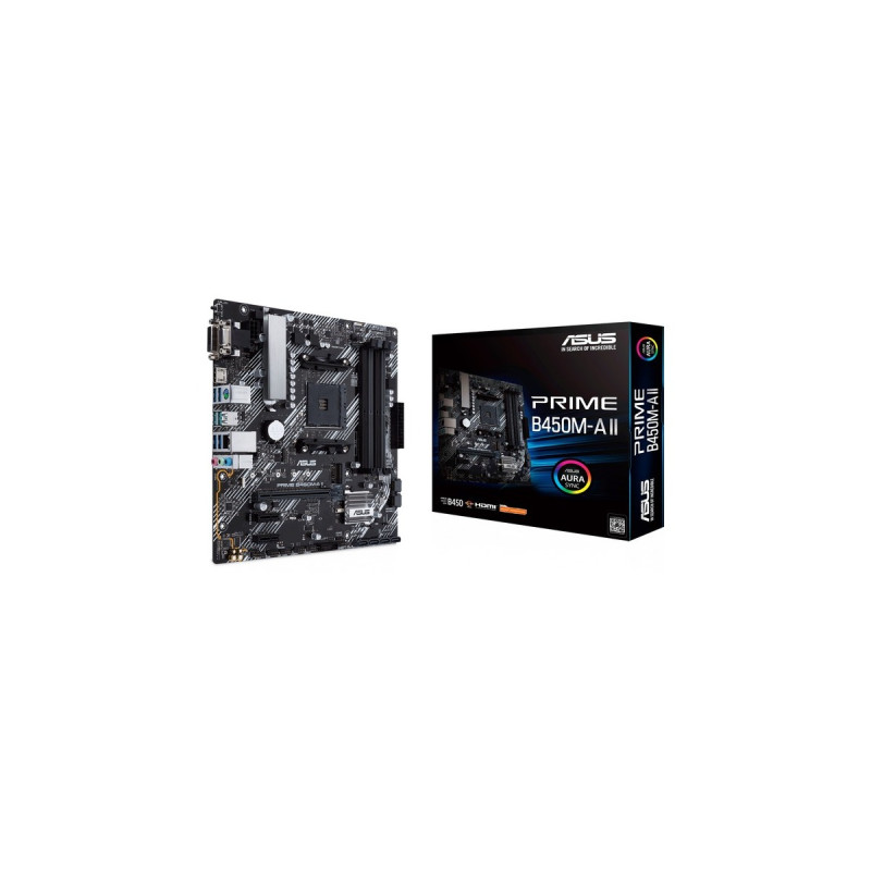 ASUS PRIME B450M-A II, Mainboard
