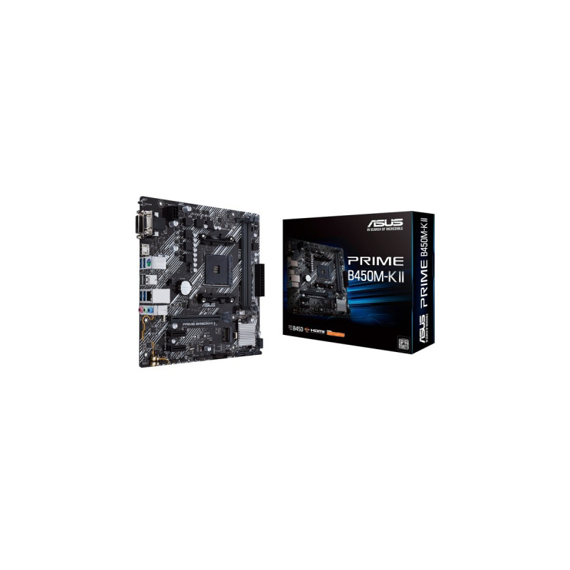 ASUS PRIME B450M-K II, Mainboard