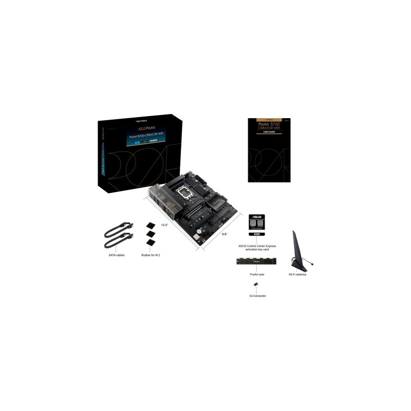 ASUS PROART B760-CREATOR WIFI, Mainboard(schwarz)