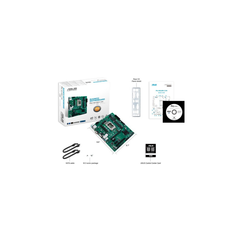 ASUS PRO H610M-C D4-CSM, Mainboard