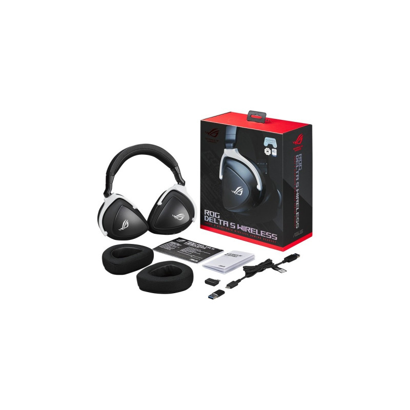 ASUS ROG Delta S Wireless, Gaming-Headset(schwarz, USB-C Dongle, Bluetooth)