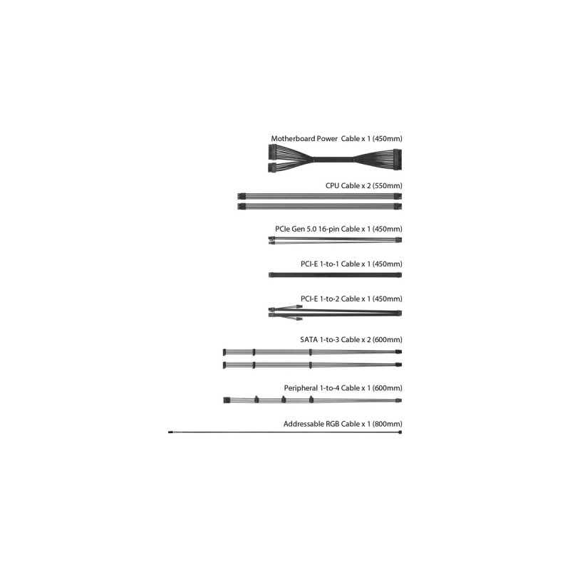 ASUS ROG Loki 1000W Platinum, PC-Netzteil(schwarz, 4x PCIe, Kabel-Management, 1000 Watt)