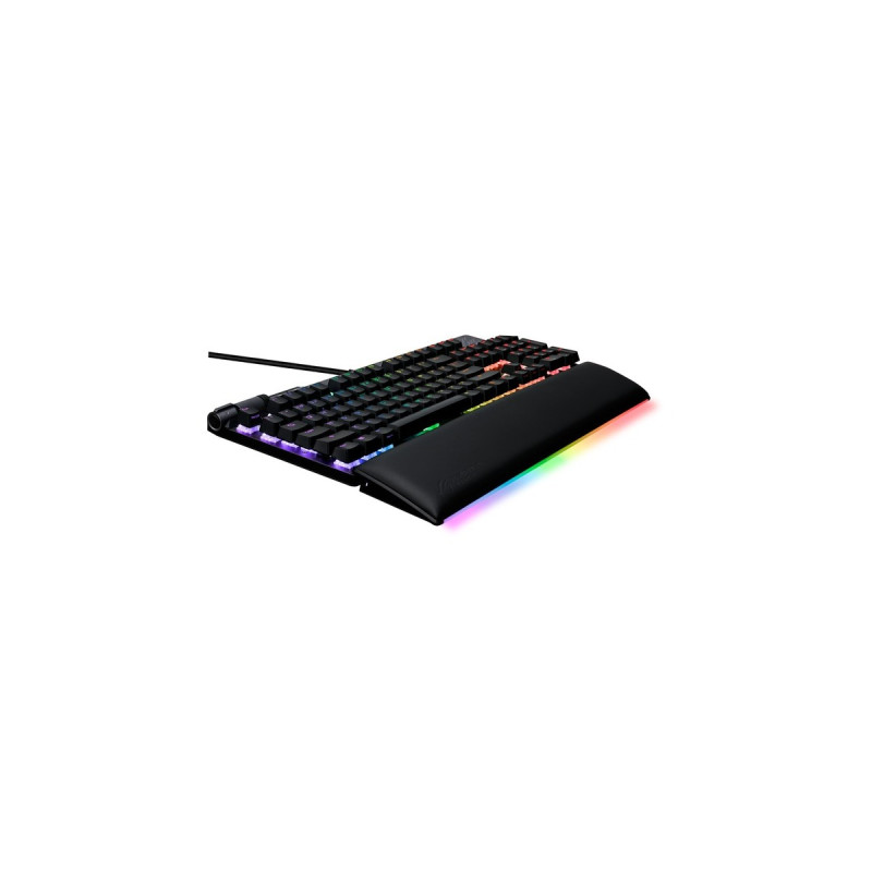 ASUS ROG Strix Flare II Animate, Gaming-Tastatur(schwarz, DE-Layout, ROG NX Red)