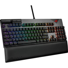 ASUS ROG Strix Flare II, Gaming-Tastatur(schwarz, DE-Layout, ROG NX Red)