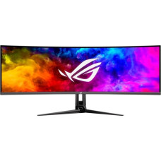 ASUS ROG Swift OLED PG49WCD, Gaming-Monitor(124 cm (49 Zoll), schwarz, DQHD, Curved, USB-C, 144Hz Panel, Outlet)