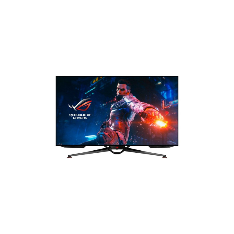ASUS ROG Swift PG42UQ, OLED-Monitor(106 cm (42 Zoll), schwarz, UltraHD/4K, NVIDIA G-Sync, HDMI 2.1, 138Hz Panel)