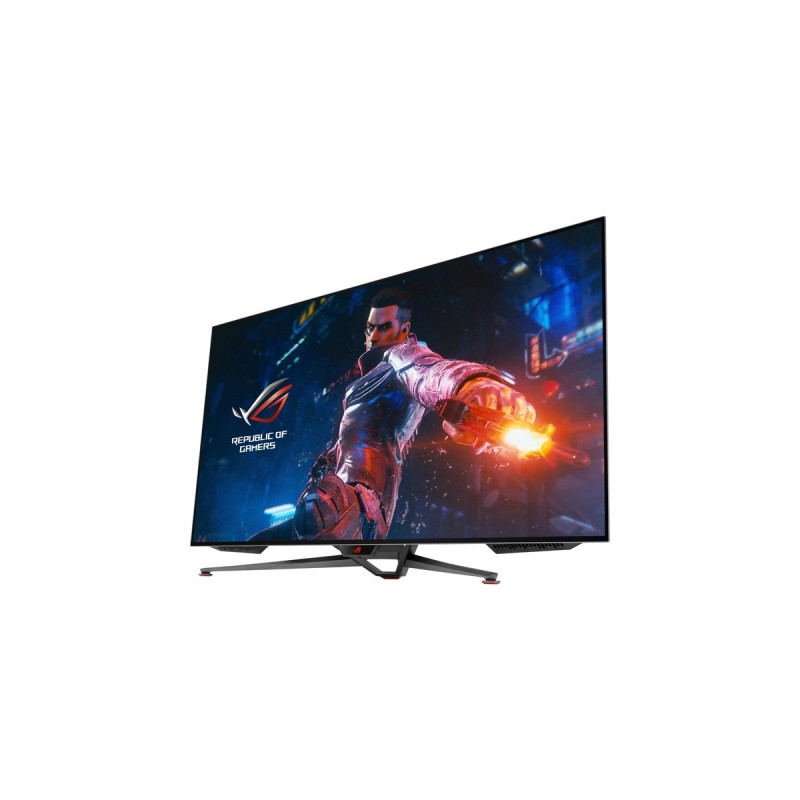 ASUS ROG Swift PG48UQ, OLED-Monitor(121 cm (48 Zoll), schwarz, UltraHD/4K, NVIDIA G-Sync, 138Hz Panel)