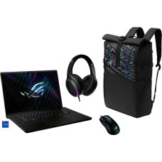 ASUS ROG Zephyrus M16 (2023) (GU604VZ-NM038W), Gaming-Notebook(schwarz, Windows 11 Home 64-Bit, 40.6 cm (16 Zoll) & 240 Hz Display, 2 TB SSD)