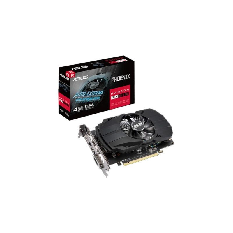 ASUS RX550 PH EVO, Grafikkarte(HDMI, DisplayPort, DVI-D)