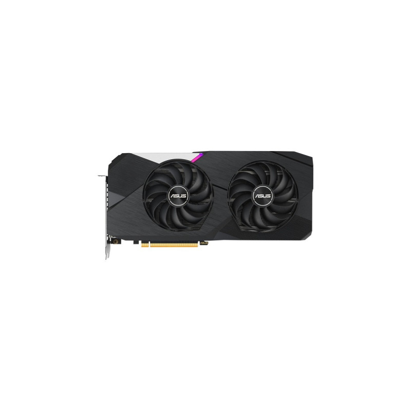 ASUS Radeon RX 6750 XT DUAL OC, Grafikkarte(RDNA 2, GDDR6, 3x DisplayPort, 1x HDMI 2.1)