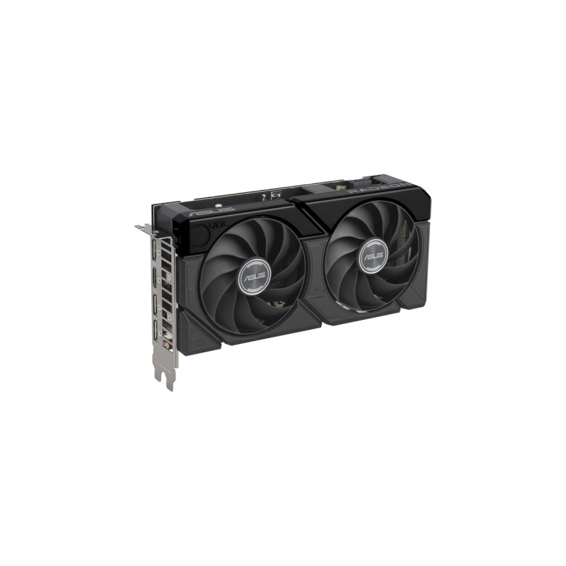 ASUS Radeon RX 7600 XT DUAL GAMING OC, Grafikkarte(RDNA 3, GDDR6, 2x DisplayPort, 2x HDMI 2.1)