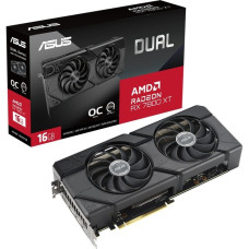 ASUS Radeon RX 7800 XT DUAL OC, Grafikkarte(schwarz, RDNA 3, GDDR6, 3x DisplayPort, 1x HDMI 2.1)