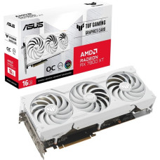 ASUS Radeon RX 7800 XT TUF GAMING OC WHITE, Grafikkarte(RDNA 3, GDDR6, 3x DisplayPort, 1x HDMI 2.1)