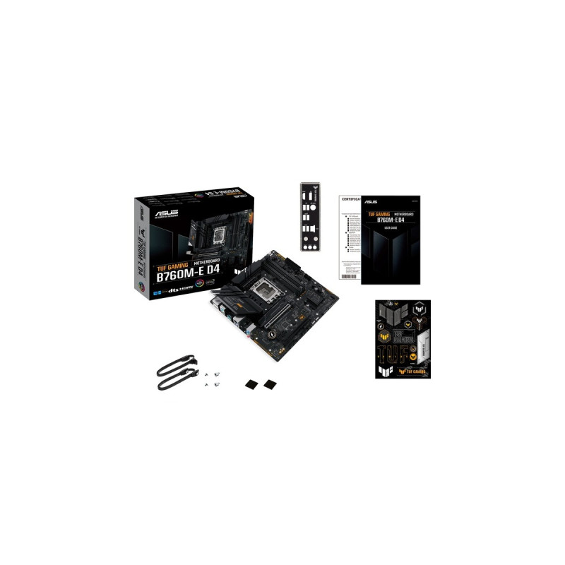 ASUS TUF GAMING B760M-E D4, Mainboard