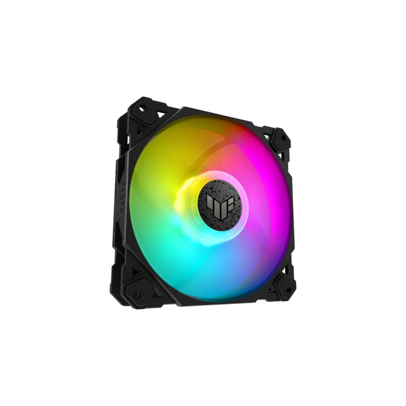 ASUS TUF GAMING TF120 ARGB, Gehäuselüfter(schwarz/transparent)