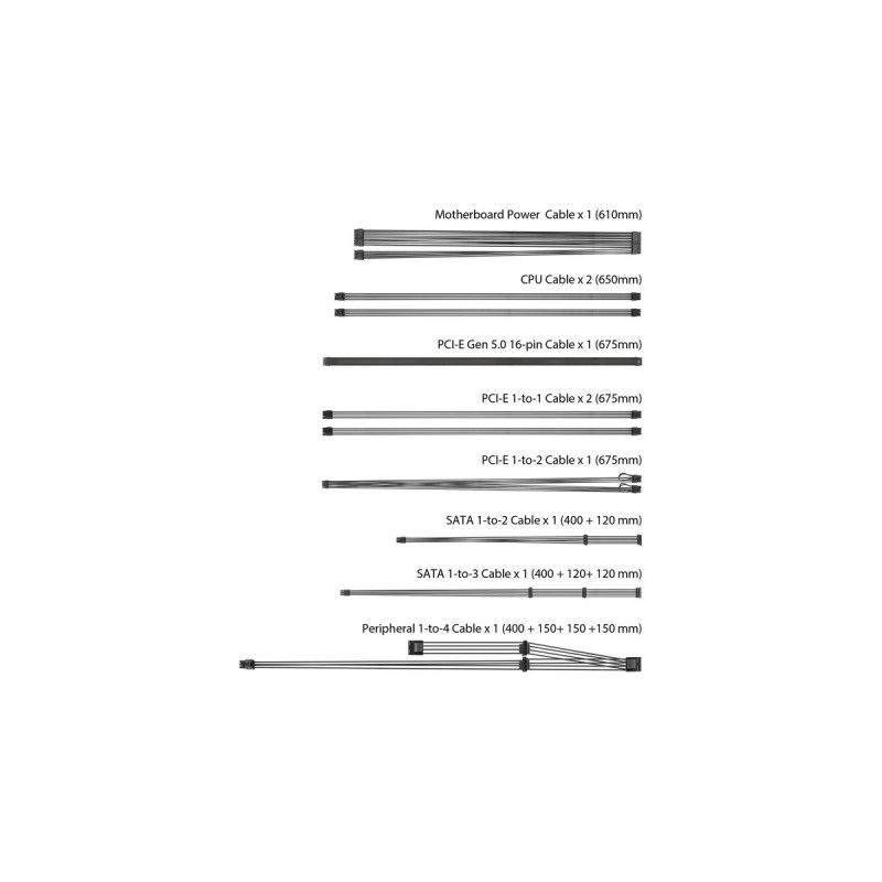 ASUS TUF Gaming 1000W Gold, PC-Netzteil(schwarz, 5x PCIe, Kabel-Management, 1000 Watt)