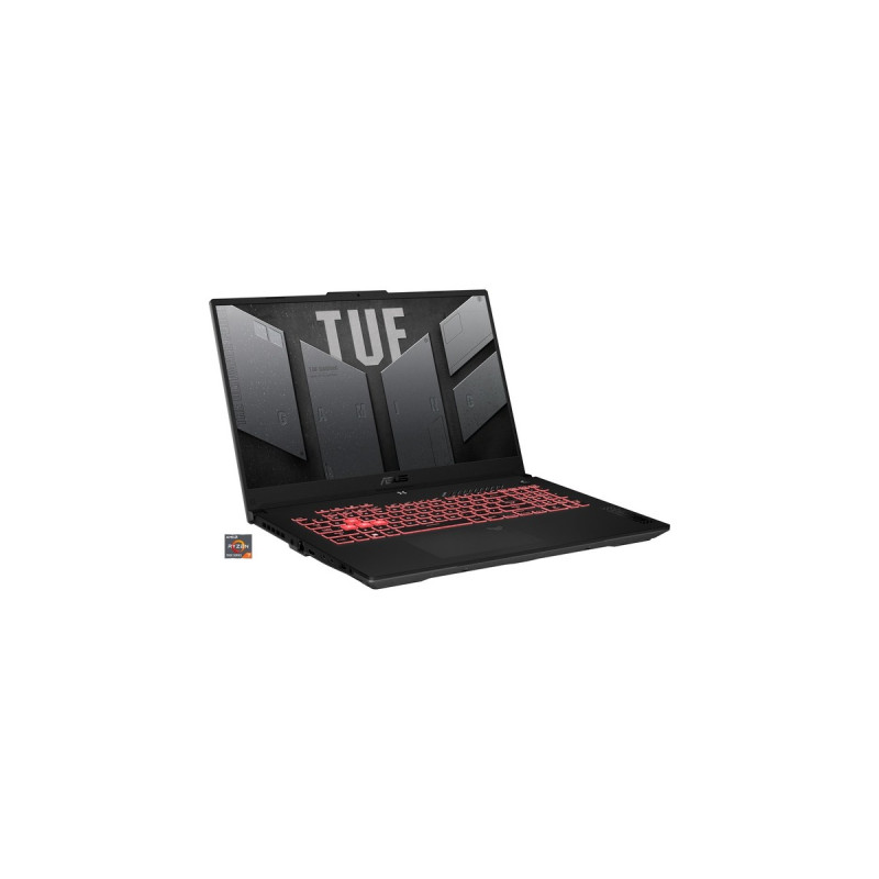 ASUS TUF Gaming A17 (FA707NU-HX019W), Gaming-Notebook(grau, Windows 11 Home 64-Bit, 43.9 cm (17.3 Zoll) & 144 Hz Display, 512 GB SSD)