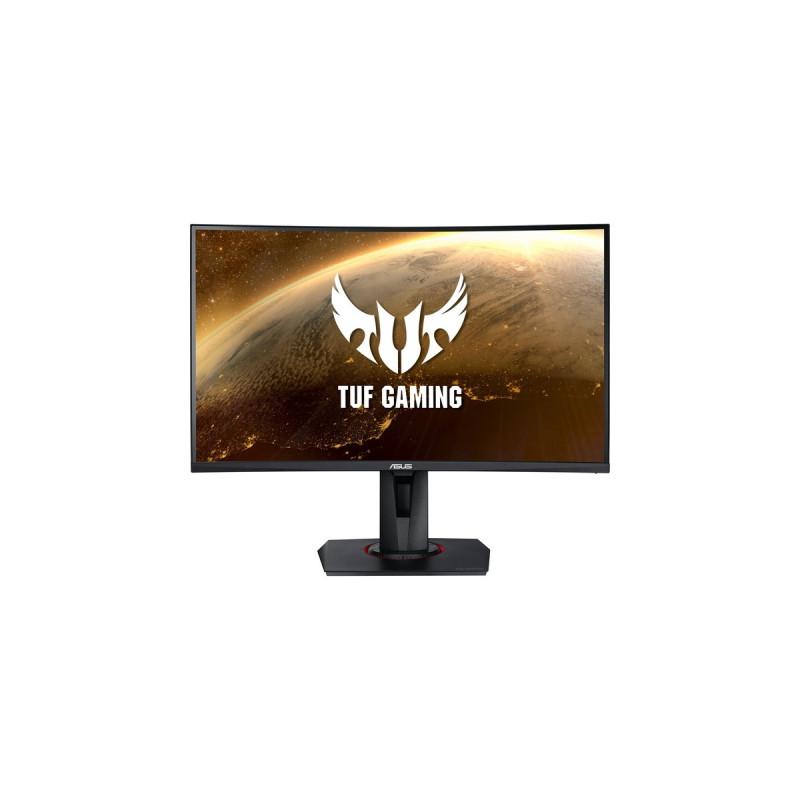 ASUS TUF Gaming VG27WQ, Gaming-Monitor(69 cm (27 Zoll), schwarz, WQHD, VA, Curved, AMD Free-Sync, 165Hz Panel)