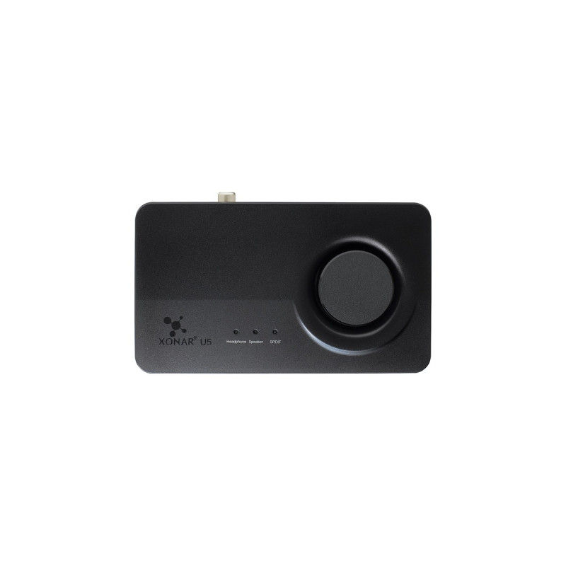 ASUS Xonar U5, Soundkarte(schwarz, Retail)