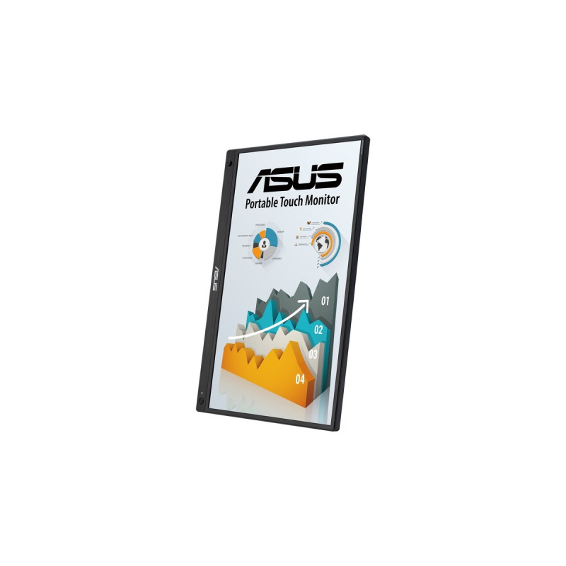 ASUS ZenScreen MB16AHT, LED-Monitor(40 cm (16 Zoll), schwarz, FullHD, IPS, Multitouch, USB-C)