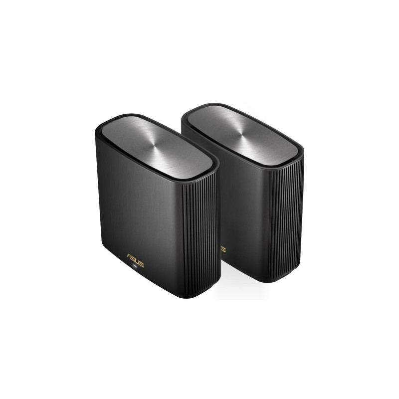 ASUS ZenWiFi AX (XT8) 2er Set, Router(schwarz, Set aus zwei Geräten)