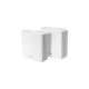 ASUS ZenWiFi AX (XT8) 2er Set, Router(weiß, Set aus zwei Geräten)