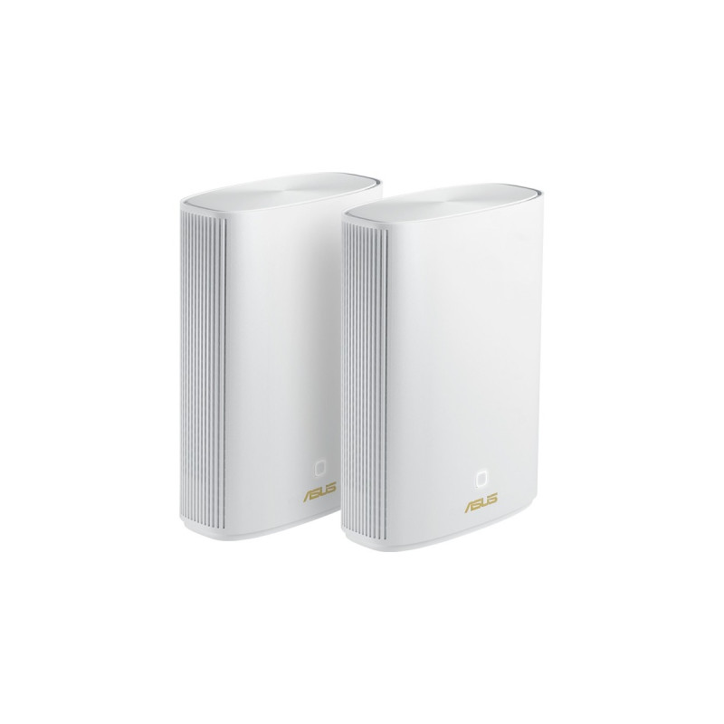 ASUS ZenWifi AX (XP4) AX1800 2er Set, Router(weiß, 1x Router + 1x Satellit)