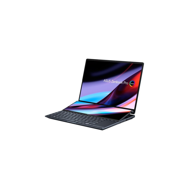 ASUS Zenbook Pro 14 Duo OLED (UX8402ZE-M3150W), Notebook(schwarz, Windows 11 Home 64-Bit, 36.8 cm (14.5 Zoll) & 120 Hz Display, 2 TB SSD, Outlet)