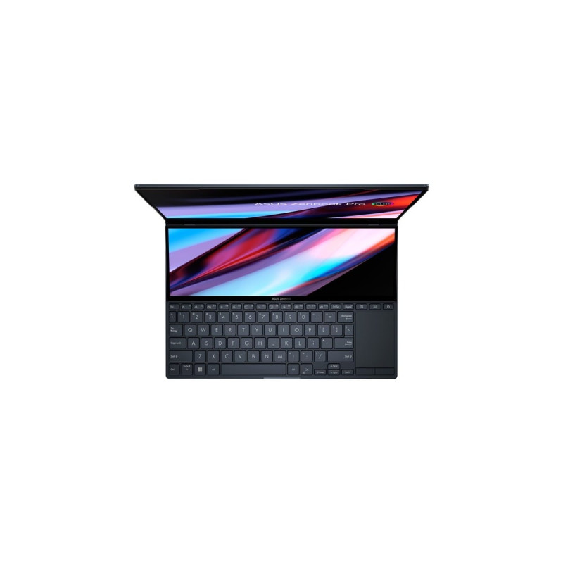 ASUS Zenbook Pro 14 Duo OLED (UX8402ZE-M3150W), Notebook(schwarz, Windows 11 Home 64-Bit, 36.8 cm (14.5 Zoll) & 120 Hz Display, 2 TB SSD, Outlet)
