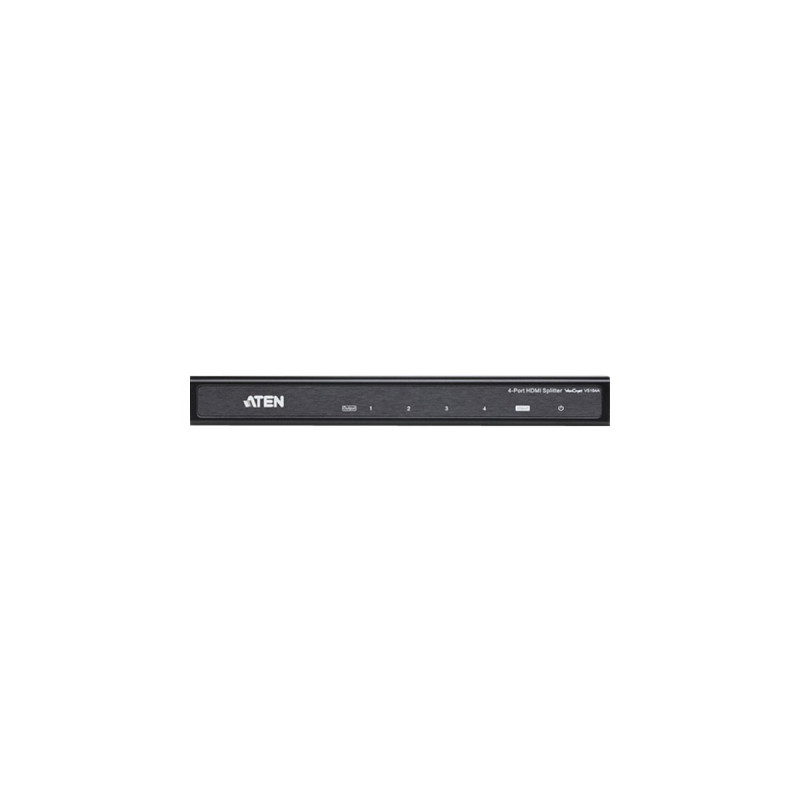 ATEN 4Port HDMI Audio/Video Splitter, Splitter & Switches(schwarz)