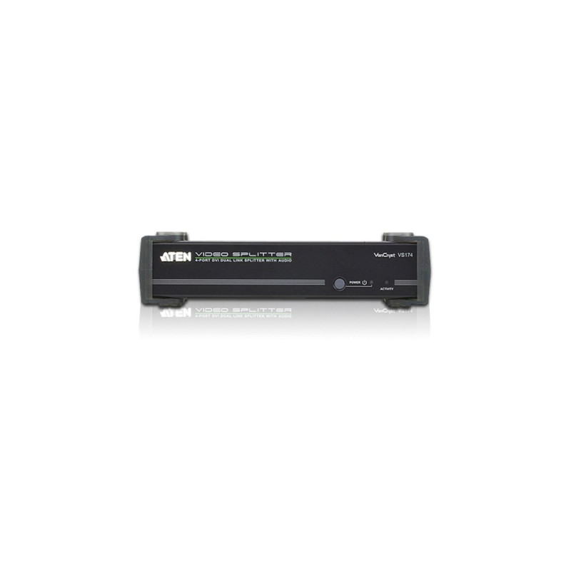 ATEN 4-Port-DVI-Dual-Link/Audio Splitter, DVI Splitter(schwarz)