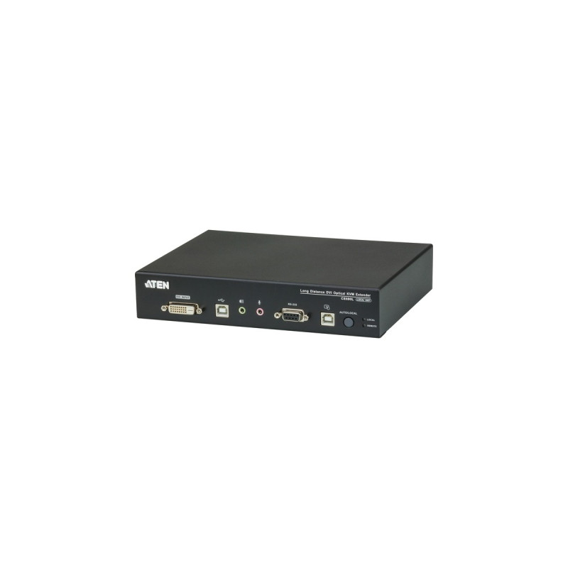 ATEN CE690 Optischer USB-DVI-KVM-Extender, DVI Erweiterung(schwarz)
