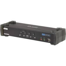 ATEN CS1784A, KVM-Switch(schwarz, 4-Port, DVI)