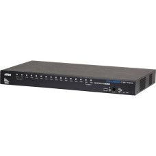 ATEN CS17916, KVM-Switch(schwarz, 16-Port, Sound)