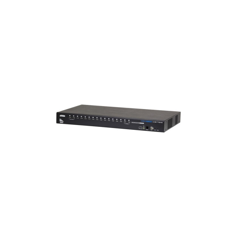 ATEN CS17916, KVM-Switch(schwarz, 16-Port, Sound)