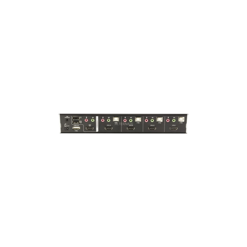 ATEN CS1794, KVM-Switch(silber/schwarz, 4-Port, Sound, HDMI)