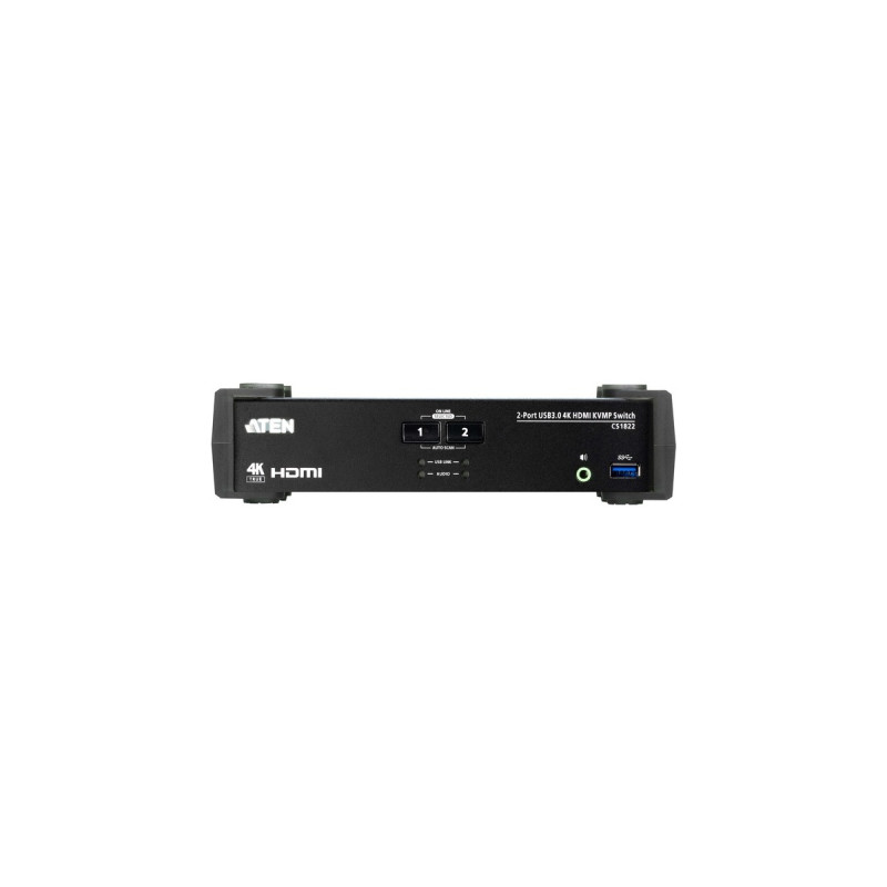 ATEN CS1822 2-Port USB 3.0 4K HDMI KVMP, KVM-Switch