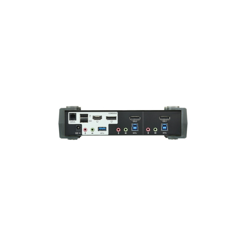 ATEN CS1922M 2-Port USB 3.0 4K DisplayPort MST KVMP Switch, KVM-Switch