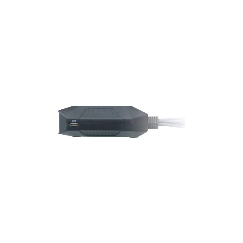 ATEN CS22DP 2P , KVM-Switch(schwarz, USB DP)