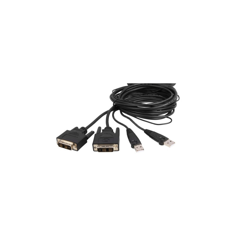 ATEN CS22D-AT, KVM-Switch(schwarz)