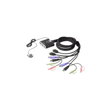 ATEN CS692, KVM-Switch(schwarz/silber, 2-Port, HDMI)