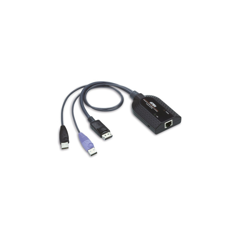 ATEN KA7189-AX USB + DisplayPort KVM Adapter(schwarz)