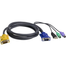 ATEN KVM Kabel 2L-5302UP(schwarz, 1,8 Meter)
