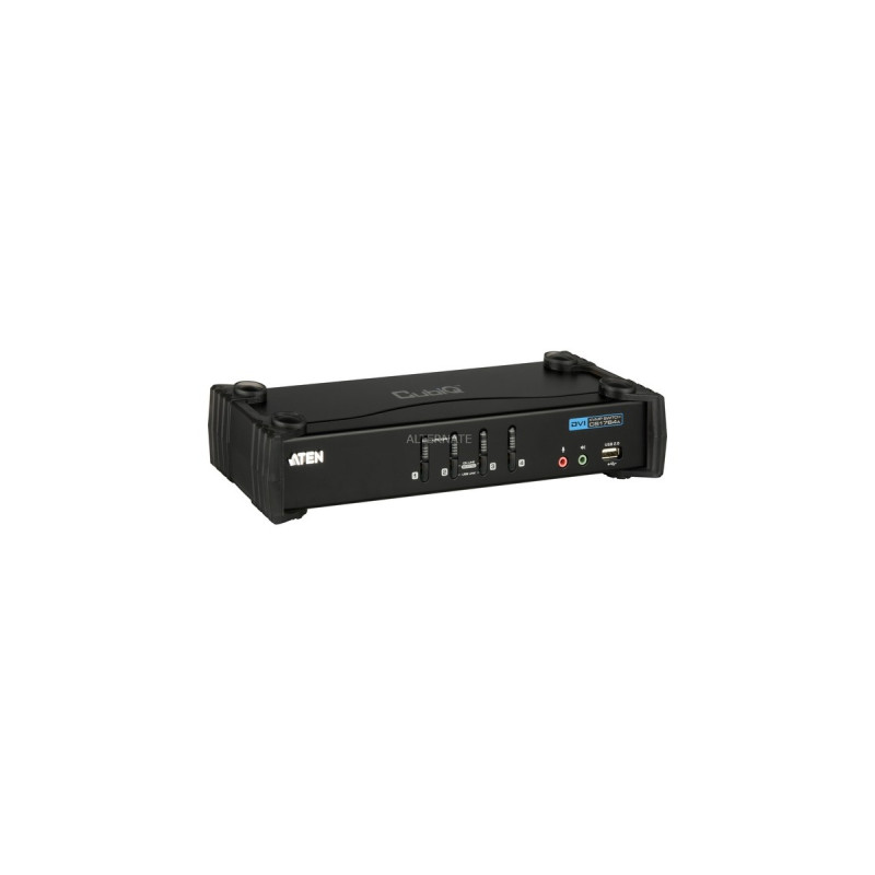 ATEN KVM-Switch USB DVI(CS1764, Sound)
