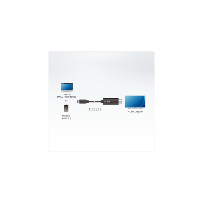 HDMI 4K Stecker(schwarz, 2,7 Meter)