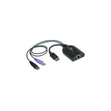ATEN USB-DisplayPort-Virtual-Media-KVM-Adapter KA7169(schwarz, mit Chipkartenunterstützung)