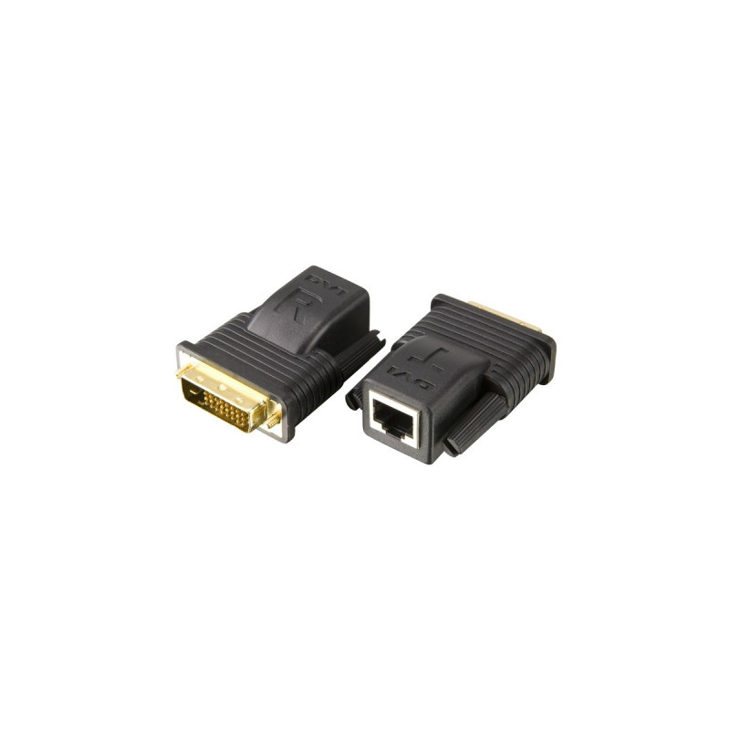 ATEN VE066-at Mini DVI-Extender Cat.5, Adapter