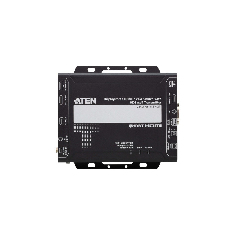 ATEN VE3912T Switch mit HDBaseT Sender, DisplayPort Switch